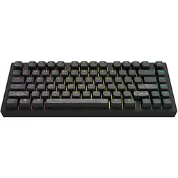 Ігрова клавіатура DARK PROJECT ALU81 Terra Nostra ENG/UA (DPKB_NOSTRA_81_ANSI_BLACK_UA) - мініатюра 1