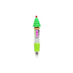Ручка кулькова дитяча міні Ялинка NBYX001(Green) 4 кольори