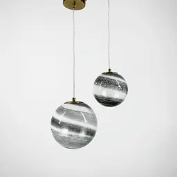Підвісний світильник Planet pendant ensemble в стилі модерн d20 см Line.F MJ 81-200 - мініатюра 3