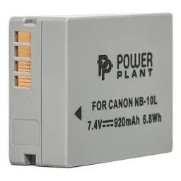 Акумулятор до фото/відео PowerPlant Canon NB-10L (DV00DV1302) - мініатюра 2