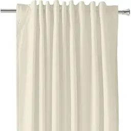 Штори на кухню та в кімнату Cosas Snow 180х270 см 2 шт бежевий (Curtains_Milk) - мініатюра 2