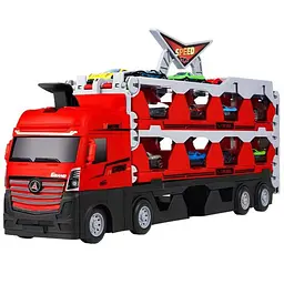 Ігровий набір-вантажівка Epik SHT D663-T202 Catapult Truck + 8 small car Colorful - мініатюра 2