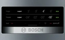 Холодильник із нижньою морозильною камерою Bosch KGN39XL316 сріблястий (KGN39XL316) - мініатюра 6