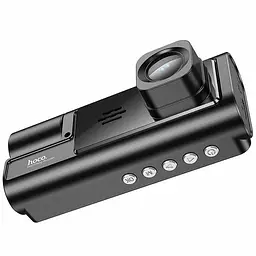 Відеореєстратор Hoco DI60 2-inch display with rear camera (1280P+720P) Black - мініатюра 7