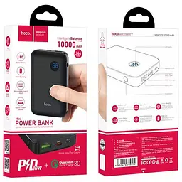 Додаткова батарея Hoco J44 PD+QC3.0 (10000mAh) Black - мініатюра 3