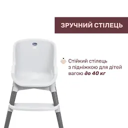 Стільчик для годування 3 в 1 Chicco Polly Zest (87170.77) - мініатюра 4
