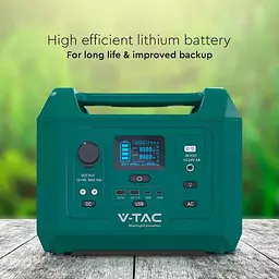 Зарядна станція V-TAC / 300 Вт / 288 Вт/ч / LiFePO4 (VT-303N) UA - мініатюра 5