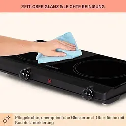Плита інфрачервона Klarstein Cookbuddy (10035705) - мініатюра 8