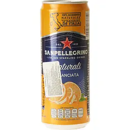 Соковмісний газований напій SanPellegrino Aranciata 330 мл - мініатюра 3