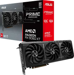 Відеокарта AMD Radeon RX 9060 XT 16GB Asus Prime OC (PRIME-RX9060XT-O16G)