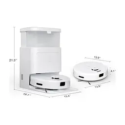 Пилосос Ecovacs DEEBOT N30 PRO OMNI (YDLX11-1 WHITE) - мініатюра 6