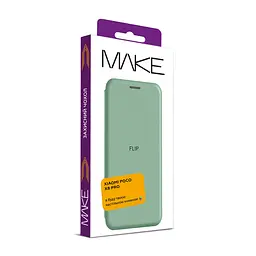 Чохол-книжка MAKE Xiaomi Poco X8 Pro Flip Green