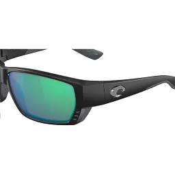 Окуляри Costa Del Mar Tuna Alley matte Black/green mirror 580G - мініатюра 6