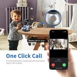 Відеоняня поворотна бездротова камера відеоспостереження WiFi HD Wireless IP Camerа - мініатюра 8