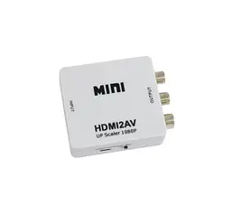 Конвертер відеосигналу hdmi в av RCA перехідник на тюльпани AV MINI HDMI2AV