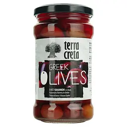 Оливки Terra Creta Каламата Грецькі 315 мл
