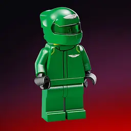 Конструктор LEGO Speed Champions Автомобіль для перегонів Aston Martin Aramco F1 AMR24, 269 деталей (77245) - мініатюра 6