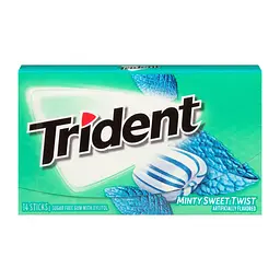 Жуйки Trident Minty sweet twist 14st