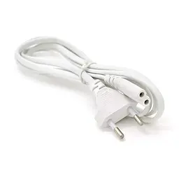 Кабель живлення Voltronic 2PIN Powercord IEC-C7 CEE 7/16 White 1.5m