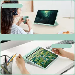 Чохол до планшета BeCover Soft Edge Samsung Galaxy Tab S10 FE (SM-X520/SM-X526) 10.9" Green (713303) - мініатюра 4