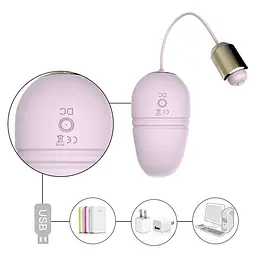 Віброяйце B - Series Joy Kitty, 7.3 см (світло-рожевий) - мініатюра 7