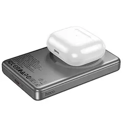 Power Bank Hoco Q26A Joy PD20W magnetic fast charging power bank(10000mAh) Сірий - мініатюра 3