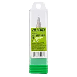 Свердло сходове по металу Alloid HSS 4-32 мм (SD-0432) - мініатюра 2