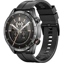Смарт-годинник Haylou Solar 5 LS20 Black (Silicone + Stainless steel strap) - мініатюра 3
