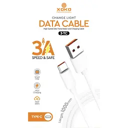 Дата кабель USB 2.0 AM to USB-C 3A XoKo (XK-3-TC) - мініатюра 4