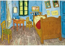 Пазл Clementoni Museum Collection: Спальня в Арлі, Вінсент ван Гог (Museum Collection - Bedroom in Arles Puzzle - 1000 pcs.), 1000 ел. (39968) - мініатюра 2