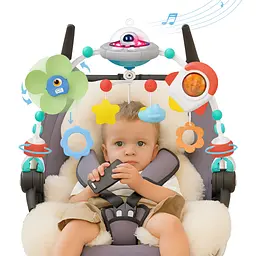 Музична ігрова дуга Play Arch UFO для ліжечка, коляски та автокрісла - мініатюра 11