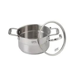 Кастрюля Gipfel Gala GP-1273 18 см 2.5 л серебристая
