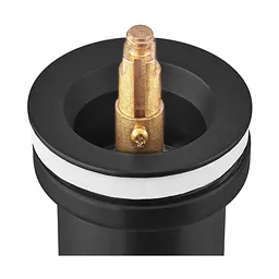 Донний клапан для раковини Koer PW-11-05 універсальний Click-Clack 1 1/4″ Чорний KR5795 - мініатюра 4