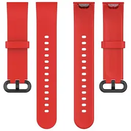 Ремінець DK Silicone Sport Band Classic для Xiaomi Mi Watch Lite (011912) (red) - мініатюра 2
