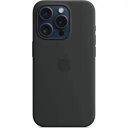 Оригінальний силіконовий чохол Apple Silicone Case MagSafe для iPhone 15 Pro (6.1") Midnight MT1A3ZM/A - мініатюра 6