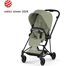 Прогулянкова коляска Cybex Mios Style 5.0 Sage Green шасі Matt Black