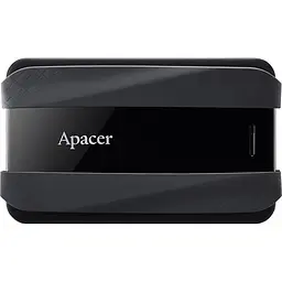 Зовнішній жорсткий диск Apacer USB 3.2 AC533 1 TB чорний - мініатюра 3