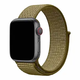 Ремінець Universal Nylon Apple Watch 41/Watch 40/Watch 38mm Olive Flak (37188_3610634)