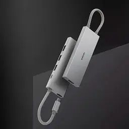 USB-хаб Xiaomi Type-C 5-in-1 Docking Station (XMDS05YM) [81685] - мініатюра 4