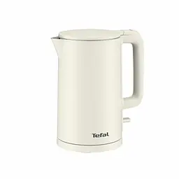 Tefal Електрочайник Thermo Protect, 1.5л, пластик, нержавіюча сталь, світло-бежевий - мініатюра 2