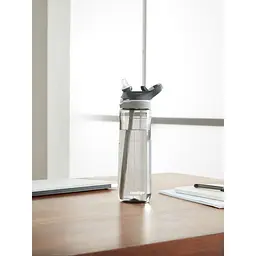 Пляшка для води Contigo Ashland спортивна сіра 0.72 л (2191378) - мініатюра 4