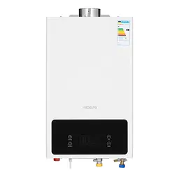 ARDESTO Комплект газова колонка ARDESTO HB02 10л/хв 20кВт турбована Low NOx з димоходом