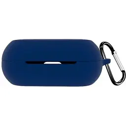 Чохол-накладка DK Silicone Candy Friendly з карабіном для Anker SoundCore Liberty Neo (dark blue)