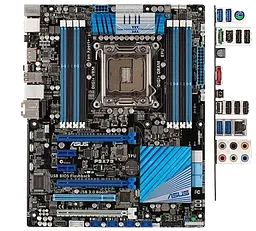 Материнська плата Asus P9X79 LGA 2011 (P9X79) Б/В
