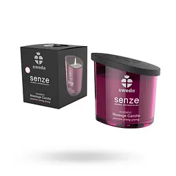 Масажна свічка Swede Senze Ecstatic Jasmine Ylang Ylang 150 мл - мініатюра 3