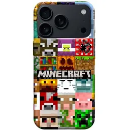 Чохол Demsky Minecraft collage для Apple iPhone 17 Pro Max (6.9)
