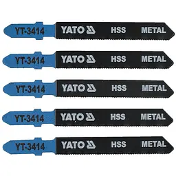Набір полотен для електролобзика Yato 32 TPI 75 мм 5 шт. (YT-3414)