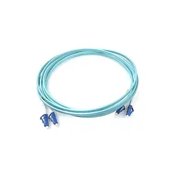 Оптичний патчкорд Eserver LC/UPC-LC/UPC, Multimode (50/125, OM3), LSZH, Duplex, 3m (ES-LC-LC/UPC-3-MM-D) - мініатюра 2