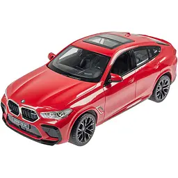 Машинка Rastar BMW X6 1:14 Червоний - мініатюра 7