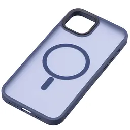 Чехол 2Е Basic для iPhone 15 Plus, Soft Touch MagSafe Cover, синий темный 2E teh0019407 - миниатюра 2